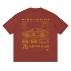 76 Rally Blueprint Tee by 76 Motor Club