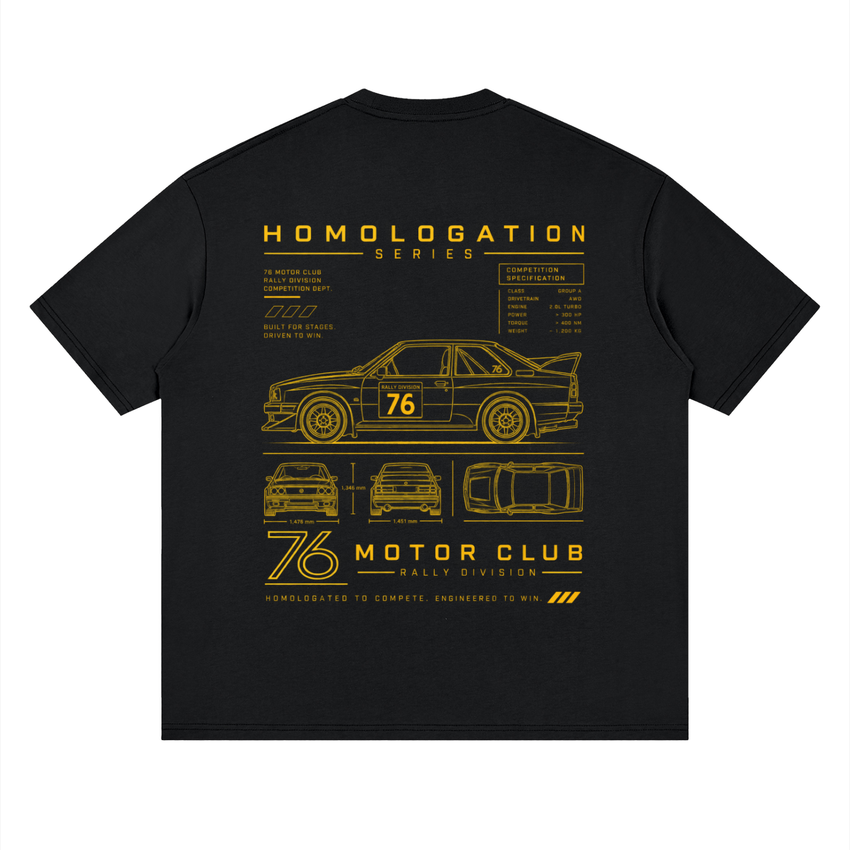76 Rally Blueprint Tee