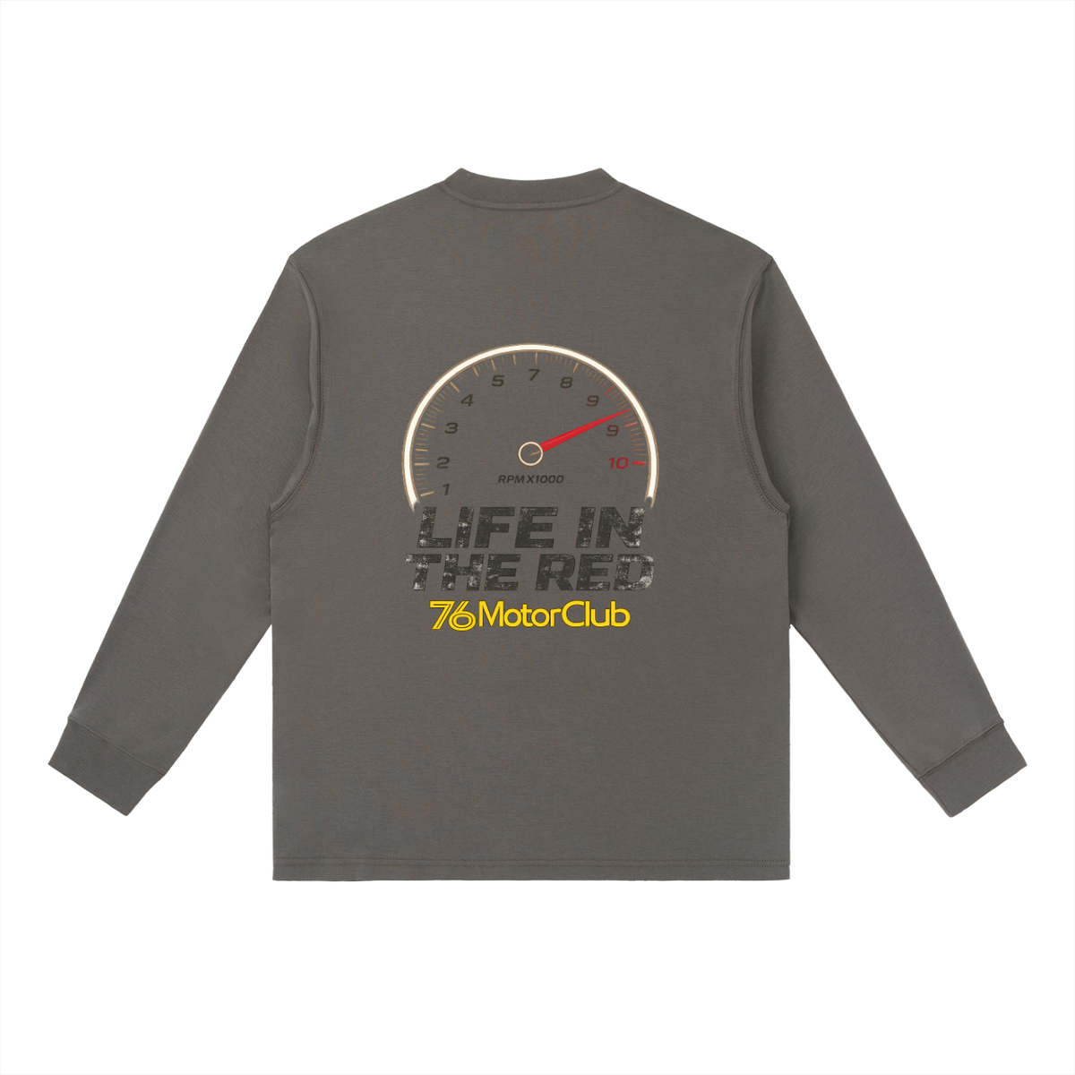 Life in the Red Long Sleeve Tee by 76 Motor Club