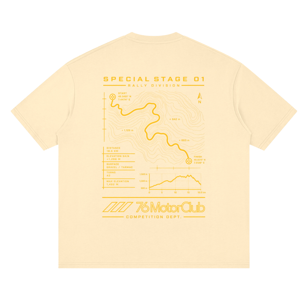 76 Rally Stage 1 Tee by 76 Motor Club