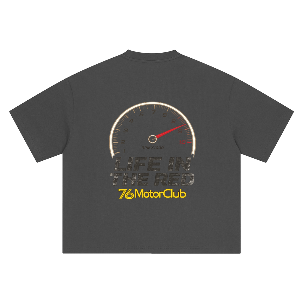 Life in the Red Tee by 76 Motor Club