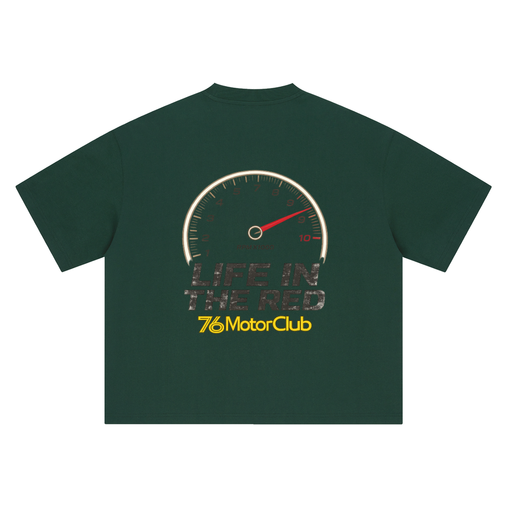 Life in the Red Tee by 76 Motor Club