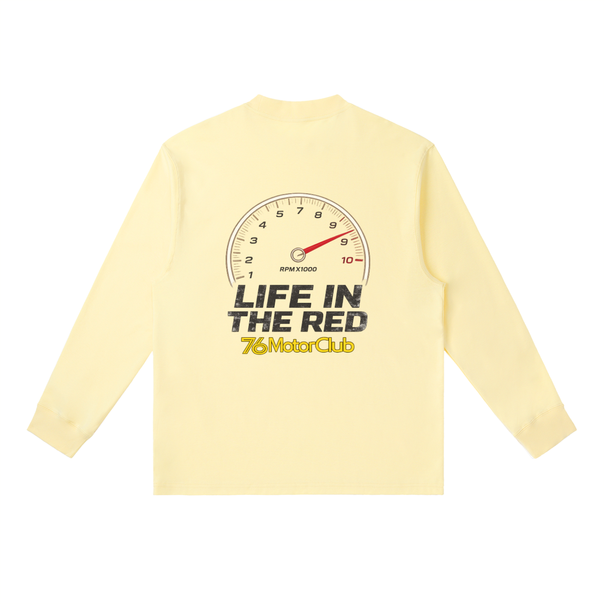 Life in the Red Long Sleeve Tee by 76 Motor Club