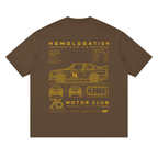 76 Rally Blueprint Tee by 76 Motor Club