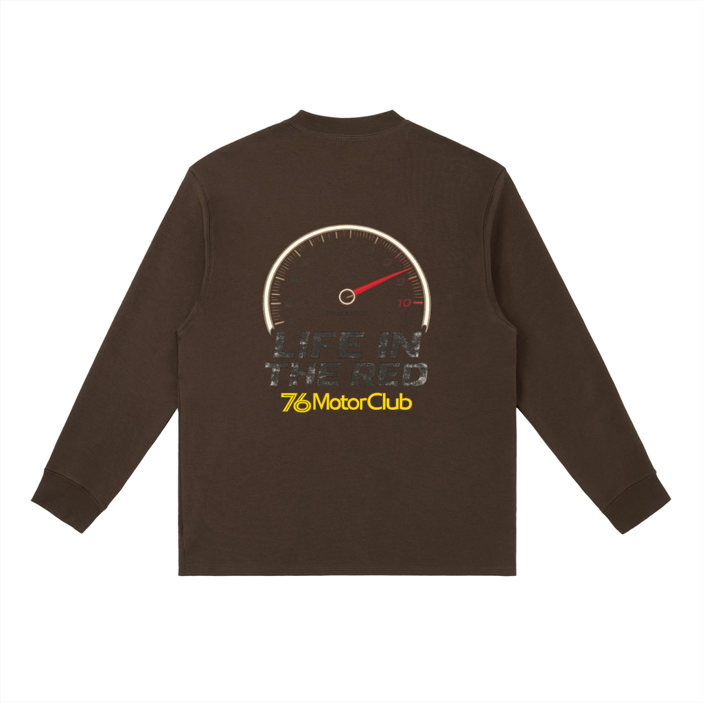 Life in the Red Long Sleeve Tee by 76 Motor Club