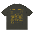76 Rally Blueprint Tee by 76 Motor Club
