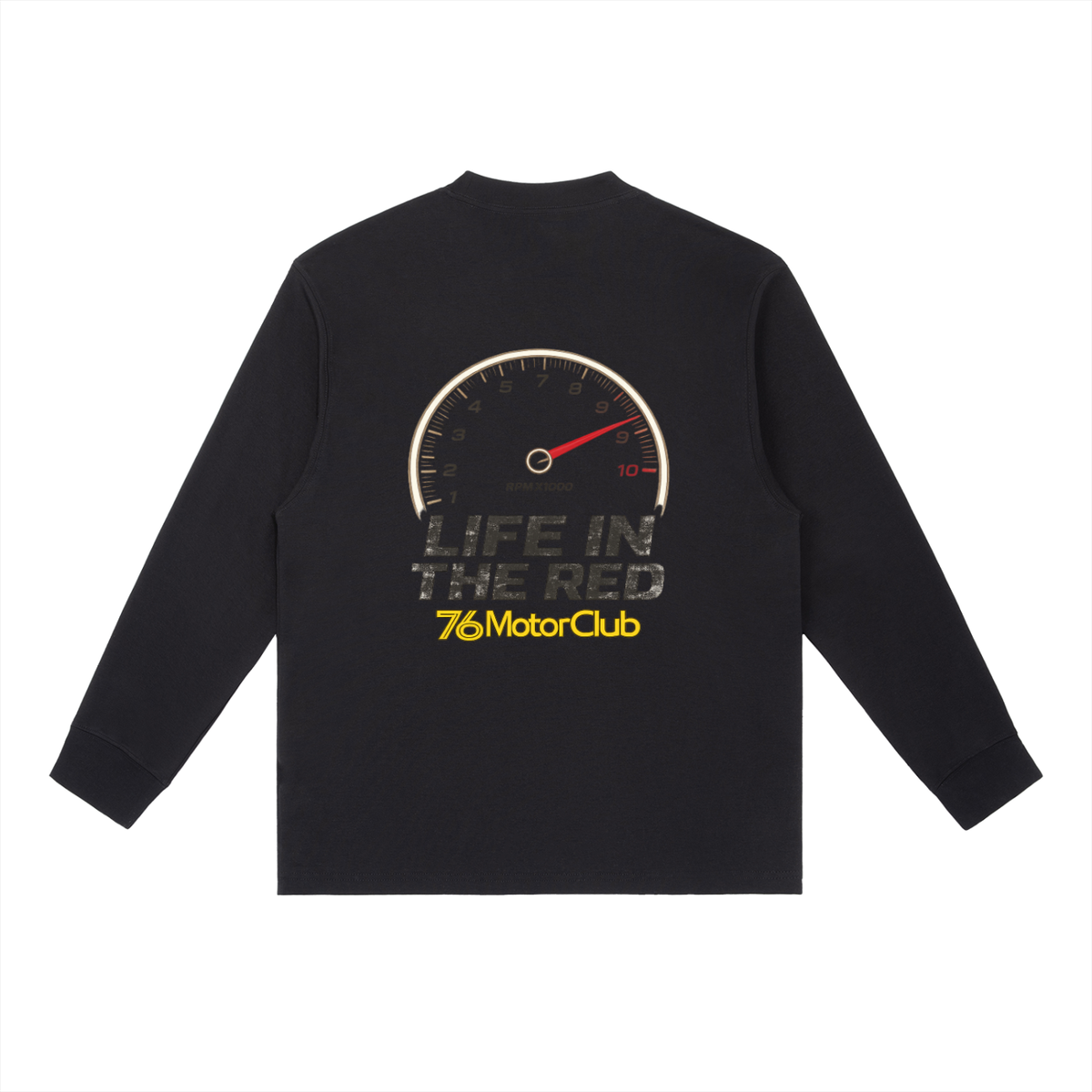 Life in the Red Long Sleeve Tee by 76 Motor Club