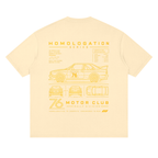 76 Rally Blueprint Tee by 76 Motor Club